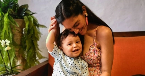 La primera prueba del hijo de Lucía Sapena ante la sociedad
