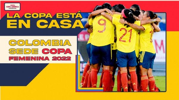 La Copa América Femenina 2022 se hará en Colombia