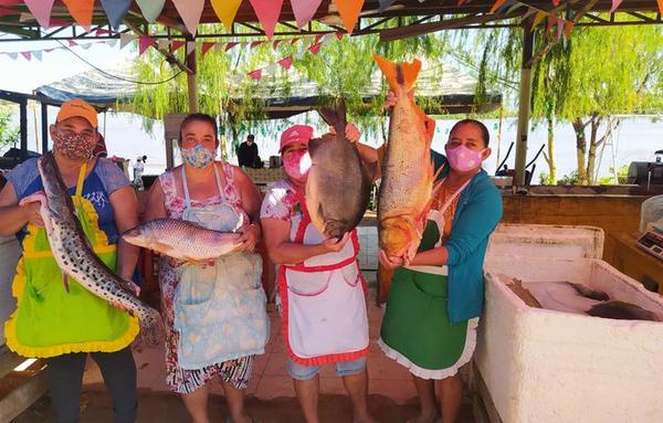 Ante el aumento del nivel del río, disminuyen precios de pescados