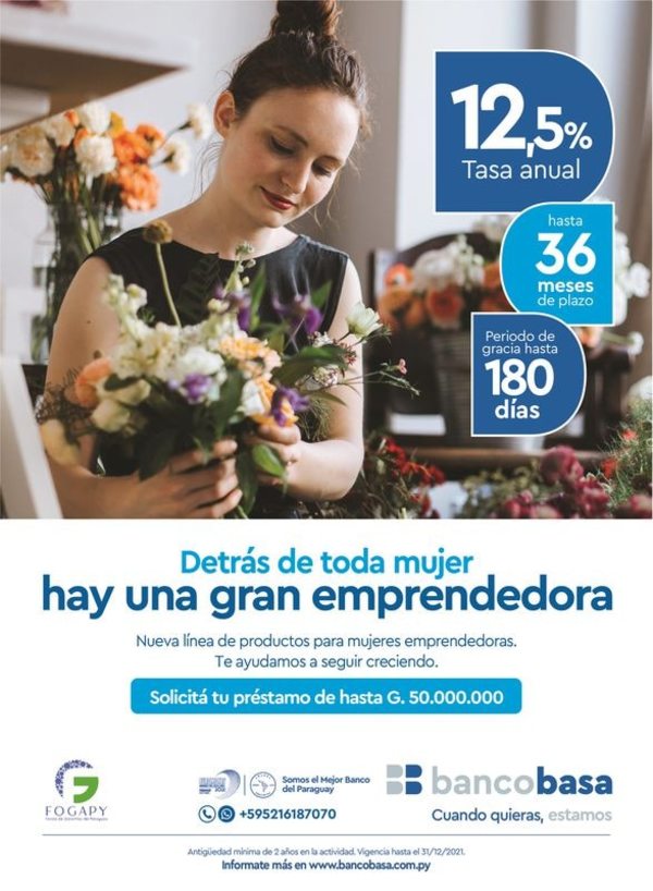 Banco Basa abre nuevas puertas con su producto “Préstamo Mujer”