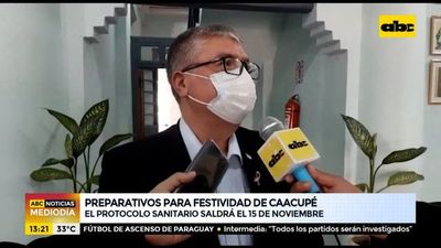 Protocolo sanitario para festividad de Caacupé se divulgará el 15 de noviembre - ABC Noticias - ABC Color