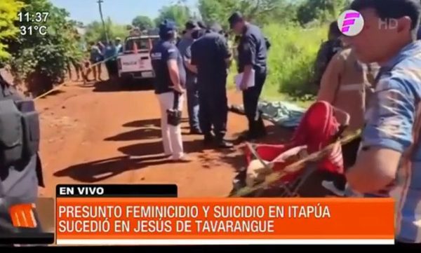 Nuevo feminicidio conmociona a Itapúa | Telefuturo