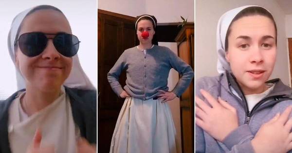 La Nación / Josefina, la monja tiktoker que sorprende en la red social