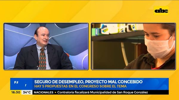 Seguro de desempleo, un proyecto mal concebido - Factor Clave - ABC Color