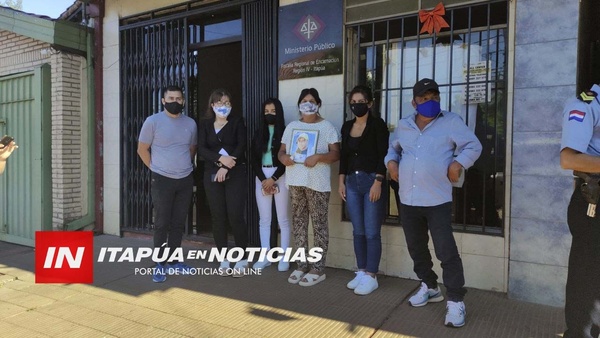 “PARA UN POBRE NO HAY JUSTICIA” ASEGURAN FAMILIARES DE JOVEN ASESINADO - Itapúa Noticias