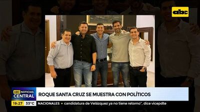 Roque Santacruz y la polémica foto grupal - ABC Noticias - ABC Color