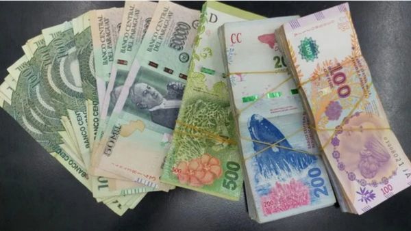 El guaraní blue surge en mercado de Posadas ante la falta de dólares