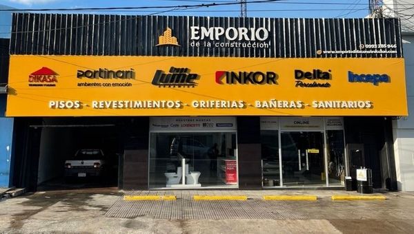 Emporio de la Construcción habilita nuevo local en Asunción (es la mayor tienda de terminaciones para la construcción)