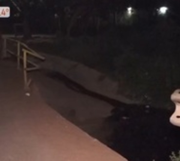 Motoasaltantes caen a un arroyo tras persecución - Paraguay.com