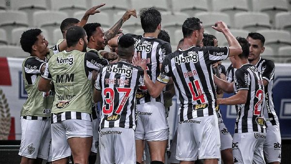 Atlético Mineiro y Paranaense, finalistas de la Copa de Brasil