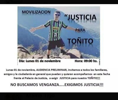 Realizarán movilización pidiendo Justicia para Antonio – Prensa 5