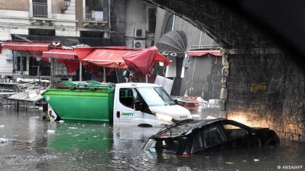 Temor por huracán y más inundaciones graves en Sicilia