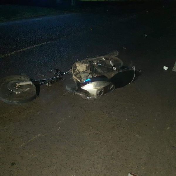 Lesiones leves y daños materiales en choque de motocicletas registrado en Ayolas - Nacionales - ABC Color