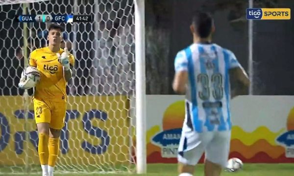 Arquero de Guaraní liga un partido de suspensión por llamar cornudo a colega