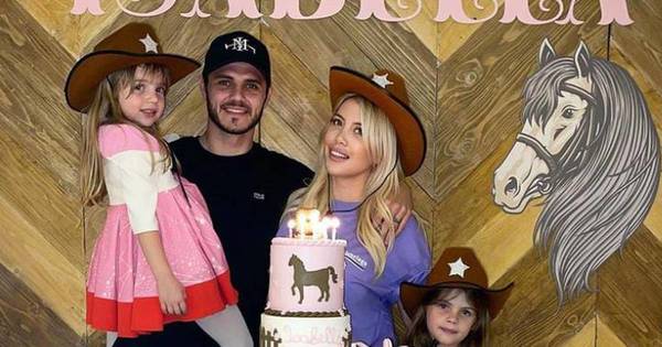 La Nación / Así fue la celebración del cumpleaños de la hija de Wanda e Icardi
