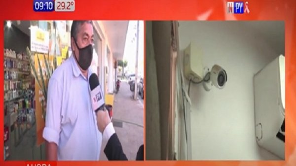 ¡Terrible! Violento asalto a farmacia en Luque | Noticias Paraguay