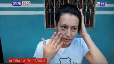 Alto Paraná: Joven fue brutalmente golpeada por su pareja | Noticias Paraguay
