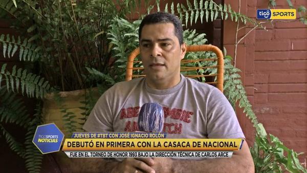 Ignacio Rolón, recuerda su etapa de futbolista