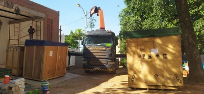 Llegaron los equipos para la Planta Generadora de Oxígeno - Noticiero Paraguay