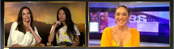 ¡Disfrutá parte de la entrevista de Lu Sapena a Angelina Jolie y Chloé Zhao!
