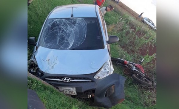 Guardia de seguridad resultó lesionado en accidente