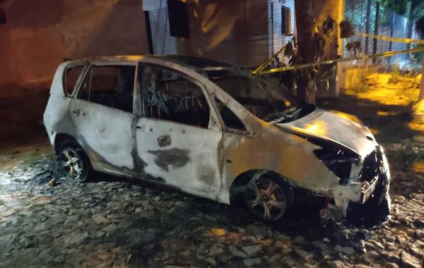 Denuncian que incendio de un vehículo en Lambaré fue provocado - Nacionales - ABC Color