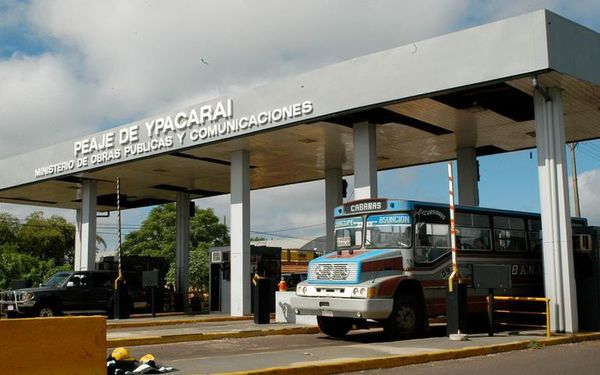 Exoneración de peaje para residentes de Ypacaraí, en una semana - Nacionales - ABC Color