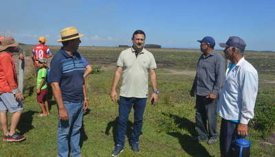 Informaron al diputado Buzarquis del tema de canalización realizado por propietario de una estancia  - Noticiero Paraguay
