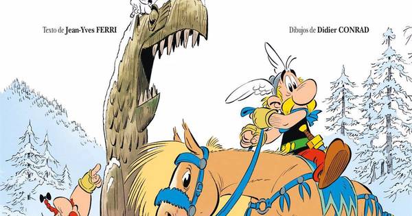 La Nación / Sale a la venta “Astérix tras las huellas del grifo”, 39ª entrega de la serie