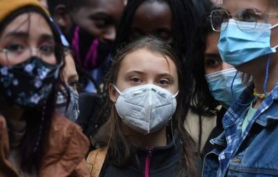 Greta Thunberg se manifiesta en Londres días antes de la COP26 - Mundo - ABC Color