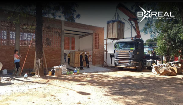 Inició montaje de planta de oxígeno en Hospital Regional de Cnel. Oviedo