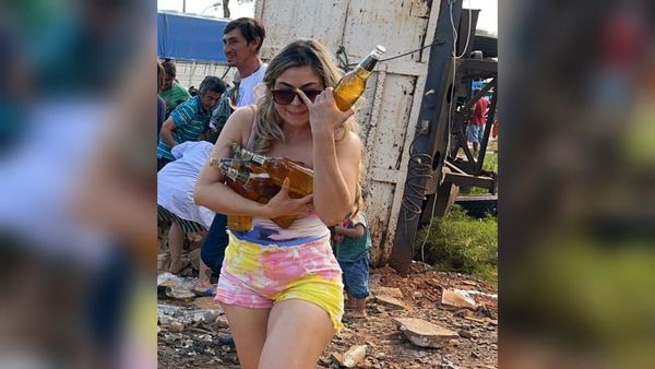 "La chica de la cerveza" acapara las redes