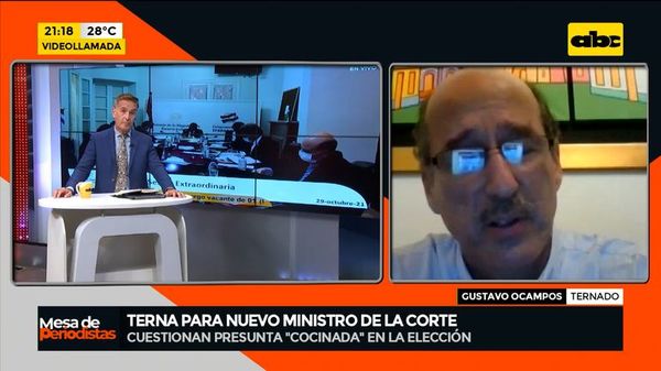 Alma Méndez, Víctor Ríos y Gustavo Ocampos, los ternados para la Corte - Mesa de Periodistas - ABC Color