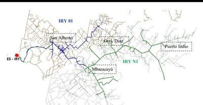 ANDE inicia construcción de una línea de Media Tensión en Alto Paraná - La Clave