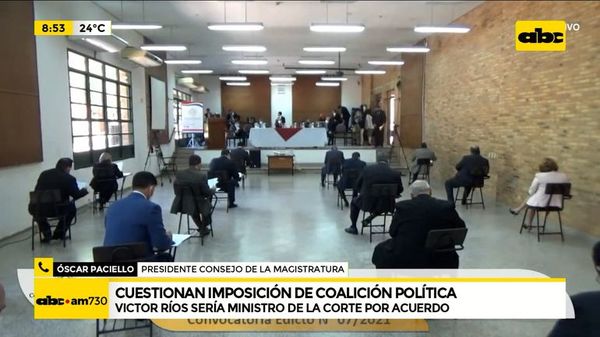 Coalición política impone a senador liberal en terna para Corte Suprema - no tiene nombre - ABC Color
