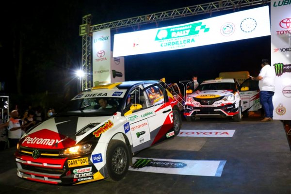 Rally de Cordillera: Noche brillante en Eusebio Ayala