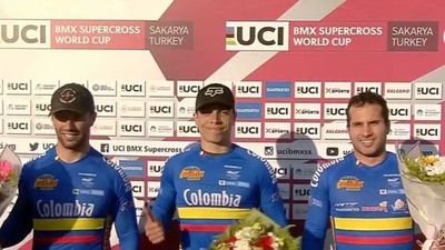 Diego Arboleda fue el ganador de la séptima válida de la Copa del Mundo de BMX, en Turquía