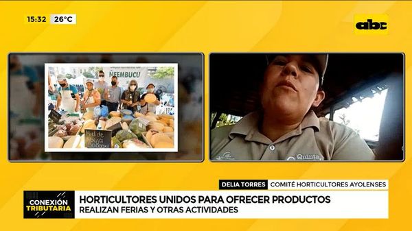 Horticultores unidos para ofrecer productos, realizan ferias y otras actividades - Economía y más - ABC Color