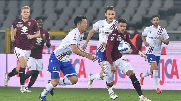 El Torino de Tonny Sanabria golea al Sampdoria