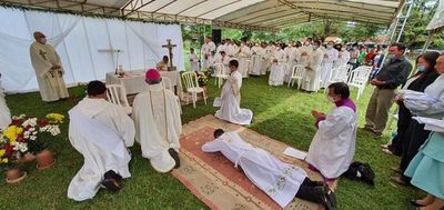 Diócesis de Carapeguá cuenta con nuevo sacerdote - Nacionales - ABC Color