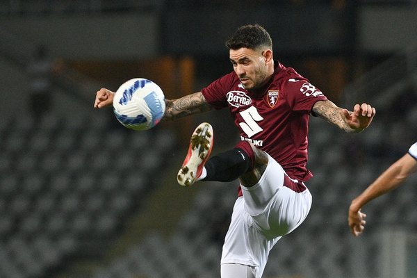 Antonio Sanabria fue titular en la goleada del Torino en la Serie A