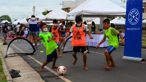 Barrio San Francisco a puro deporte con los niños