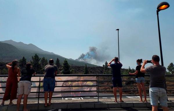 España: volcán de La Palma se convirtió en atracción turística