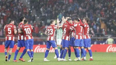Atlético de Madrid golea al Betis