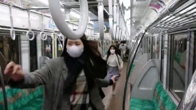 El Joker en Japón: una quincena de apuñalados en un tren de Tokio