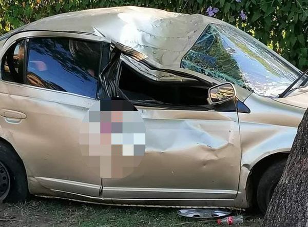 Grave accidente deja un herido en Pilar - Nacionales - ABC Color