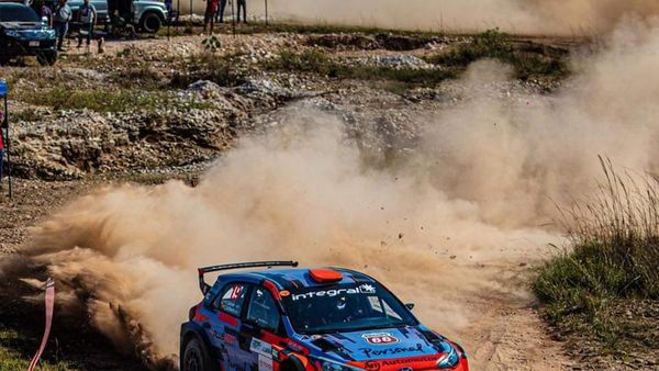 Fau Zaldívar gana su 1er rally en Cordillera