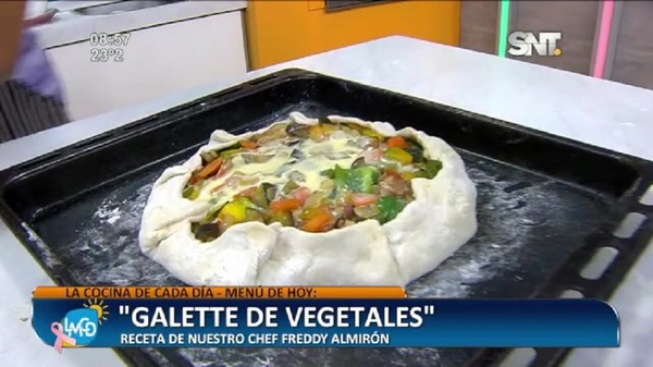 Cocina LMCD: Galette de vegetales - SNT