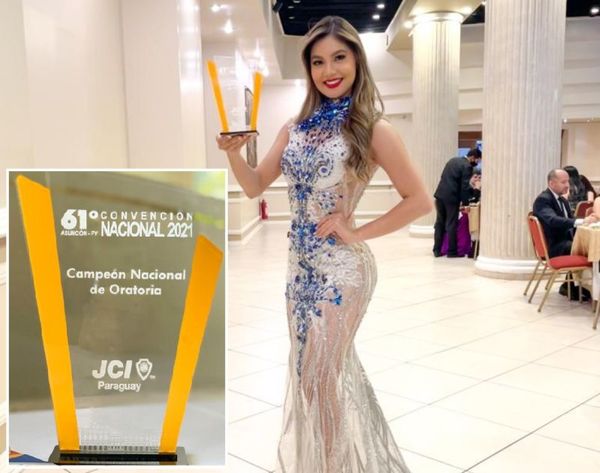 Miss Pedro Juan Caballero 2020 – 2021 gana Concurso Nacional de Oratoria