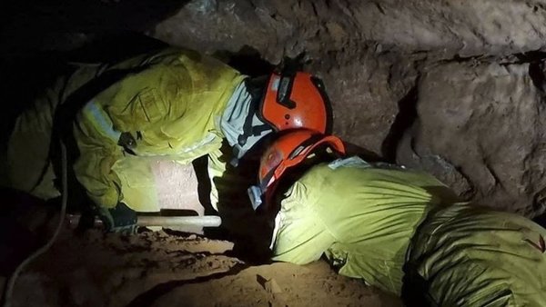 Trágico derrumbe en una gruta en Brasil: nueve bomberos muertos - .::Agencia IP::.